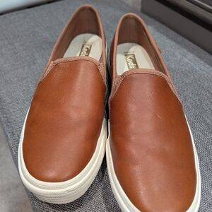 Keds Brown Slip-On Sneakers
